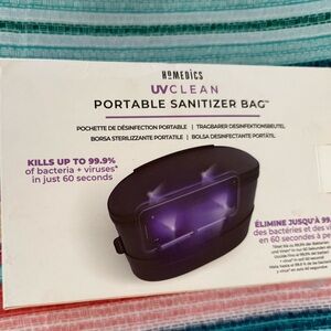 Homedics Black Portable UV Sanitizer
